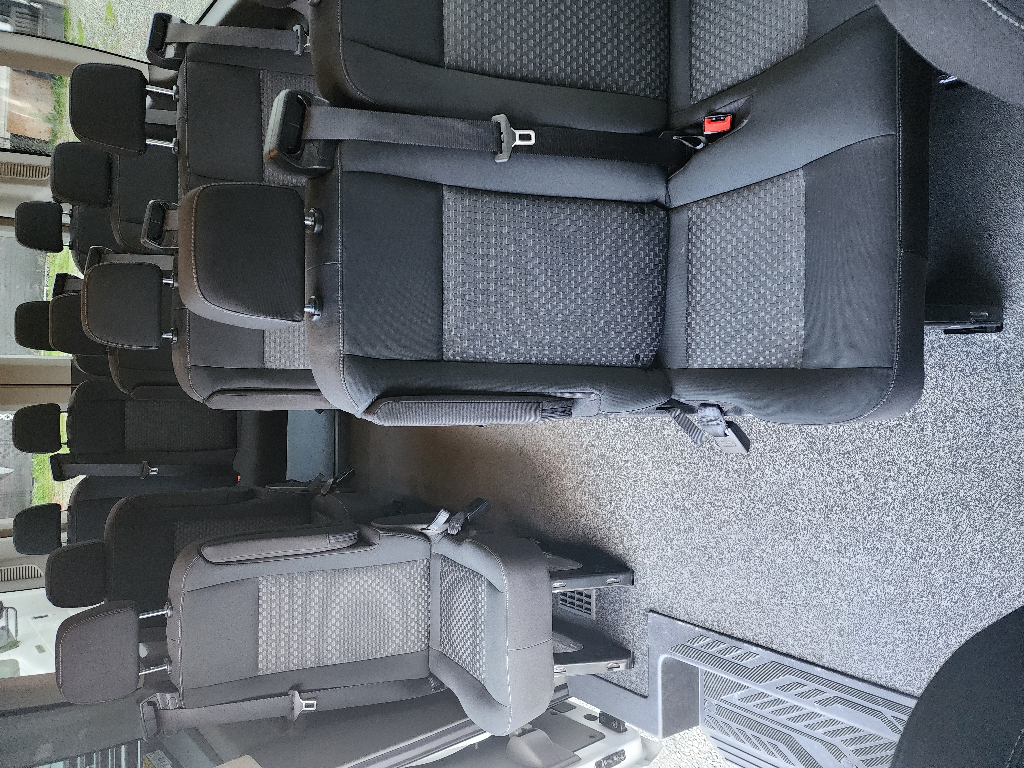 Van interior